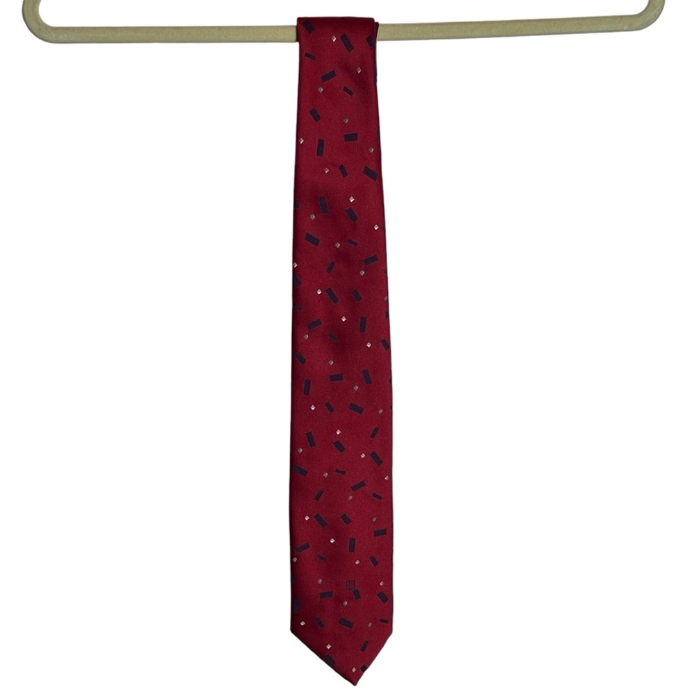 Givenchy Monsieur Red Logo Tie